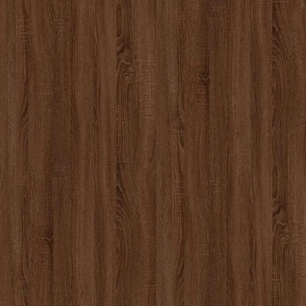 Bedside Tables Brown Oak Engineered Wood 50x46x50 cm 2 pcs