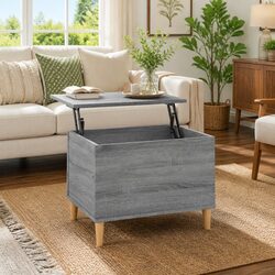 Your New Grey Coffee Table with a Functional Lift-Top