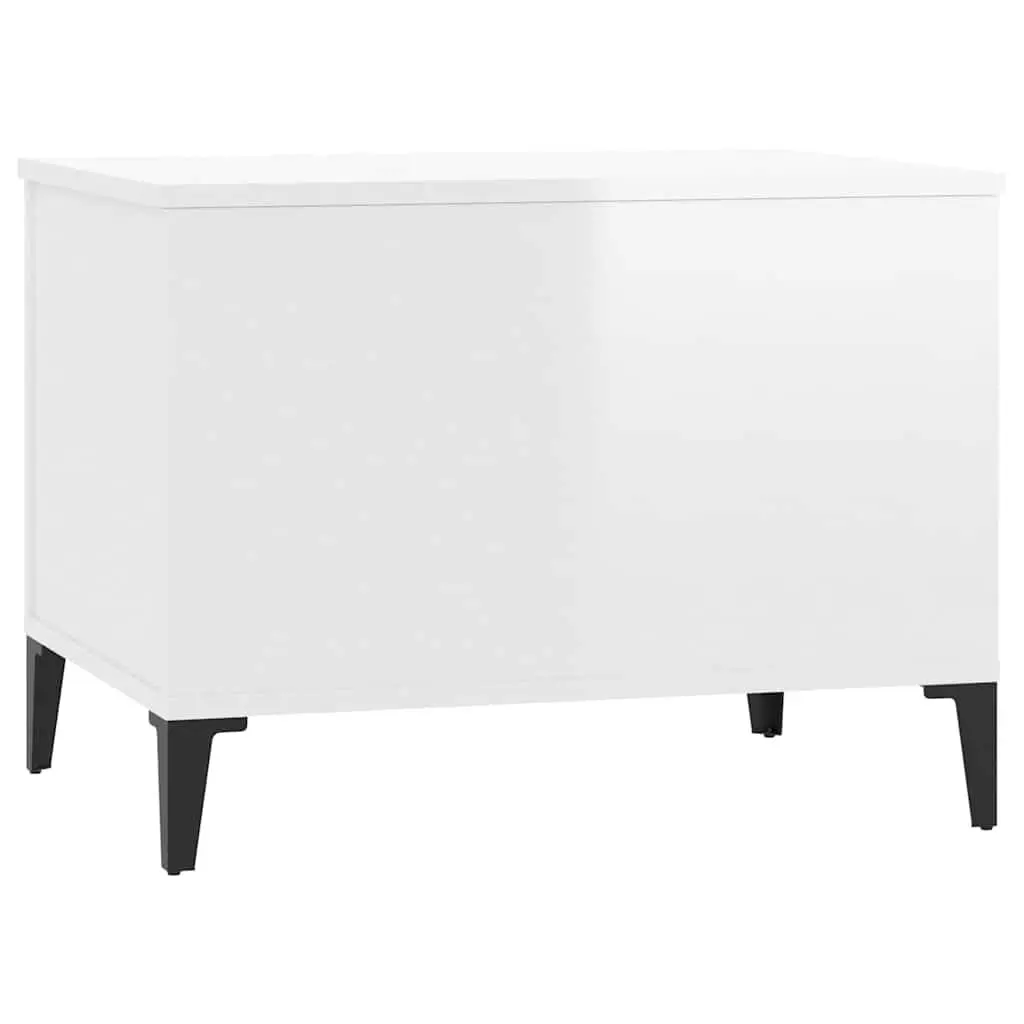 Coffee Table Lift Top Hidden Storage White 60x44.5x45 cm Engineered Wood