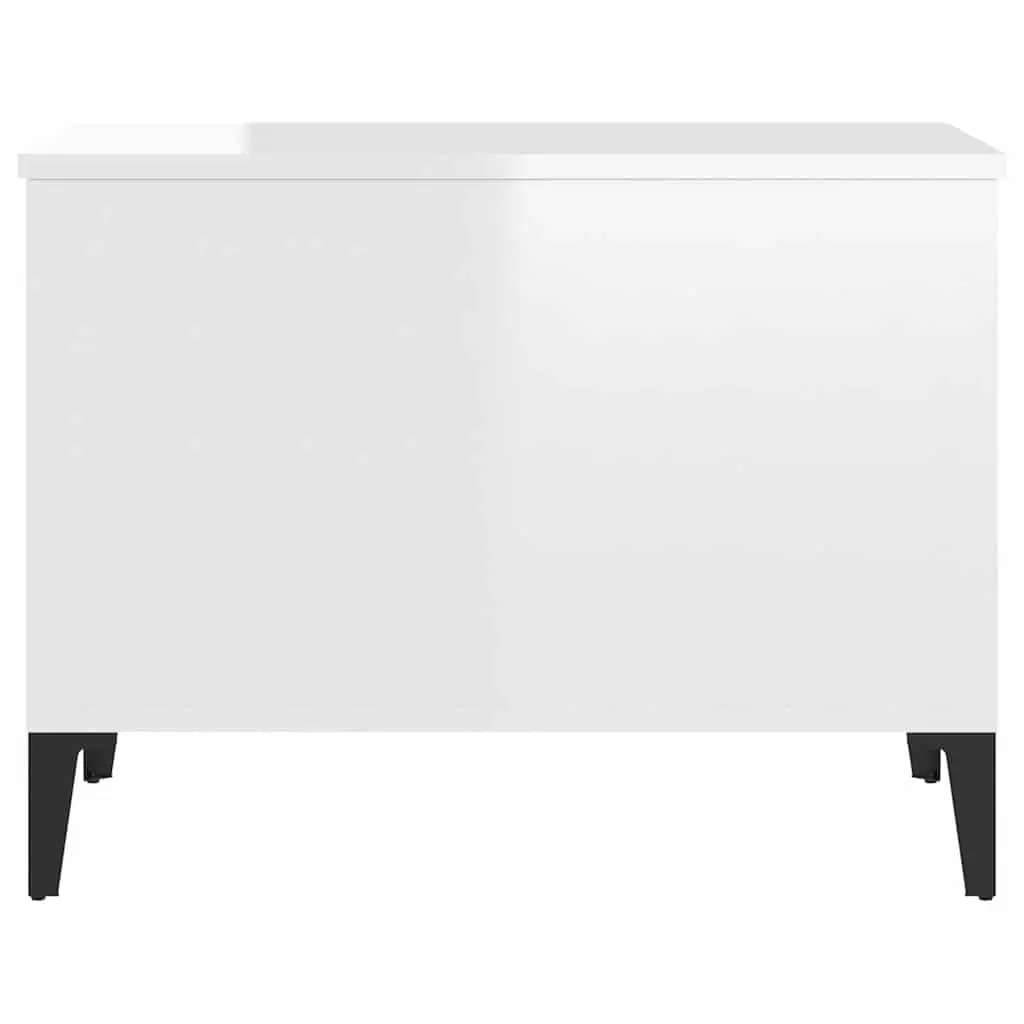 Coffee Table Lift Top Hidden Storage White 60x44.5x45 cm Engineered Wood