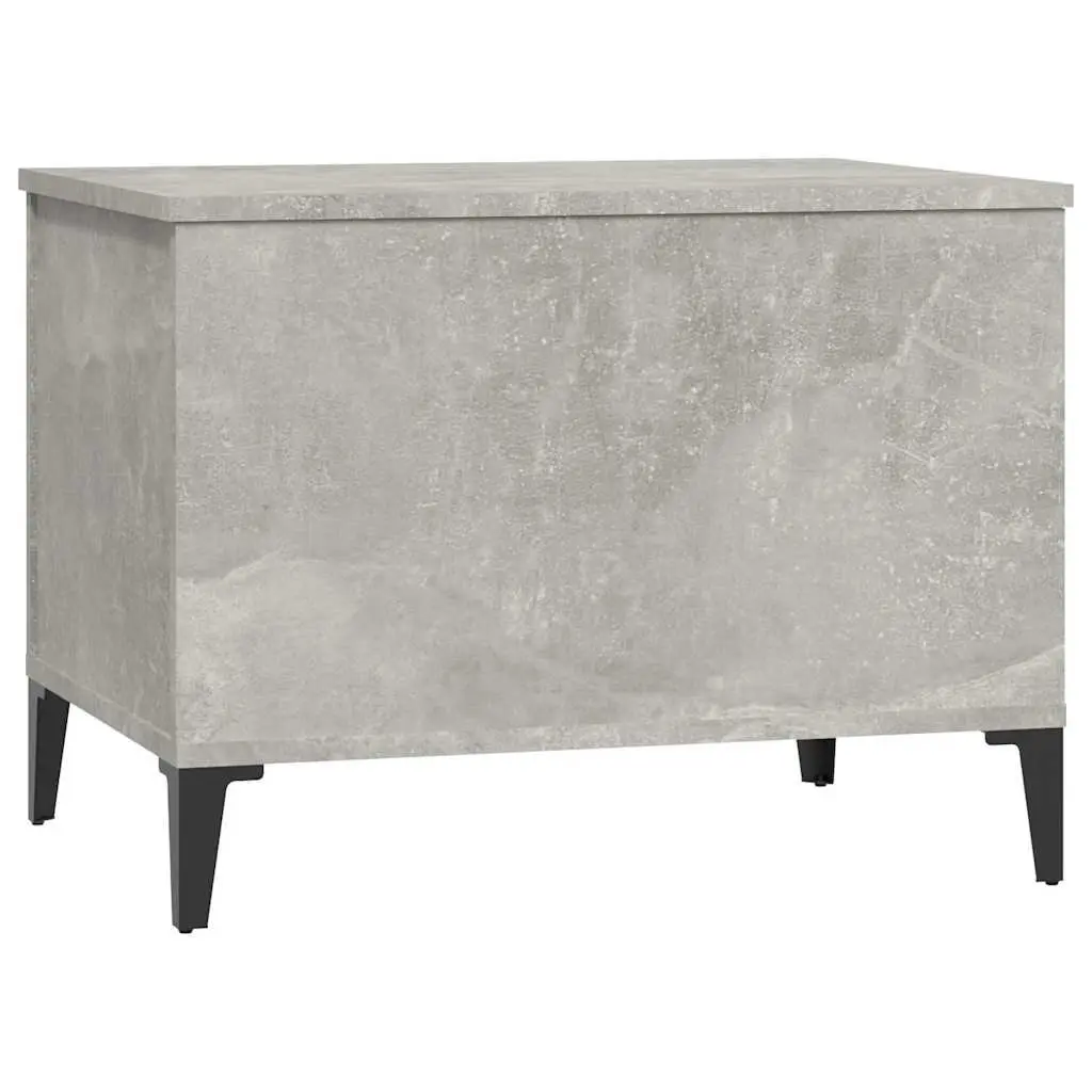 Grey Engineered Wood Coffee Table Lift Top with Storage Compartment for Living Room