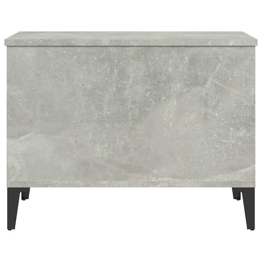 Grey Engineered Wood Coffee Table Lift Top with Storage Compartment for Living Room