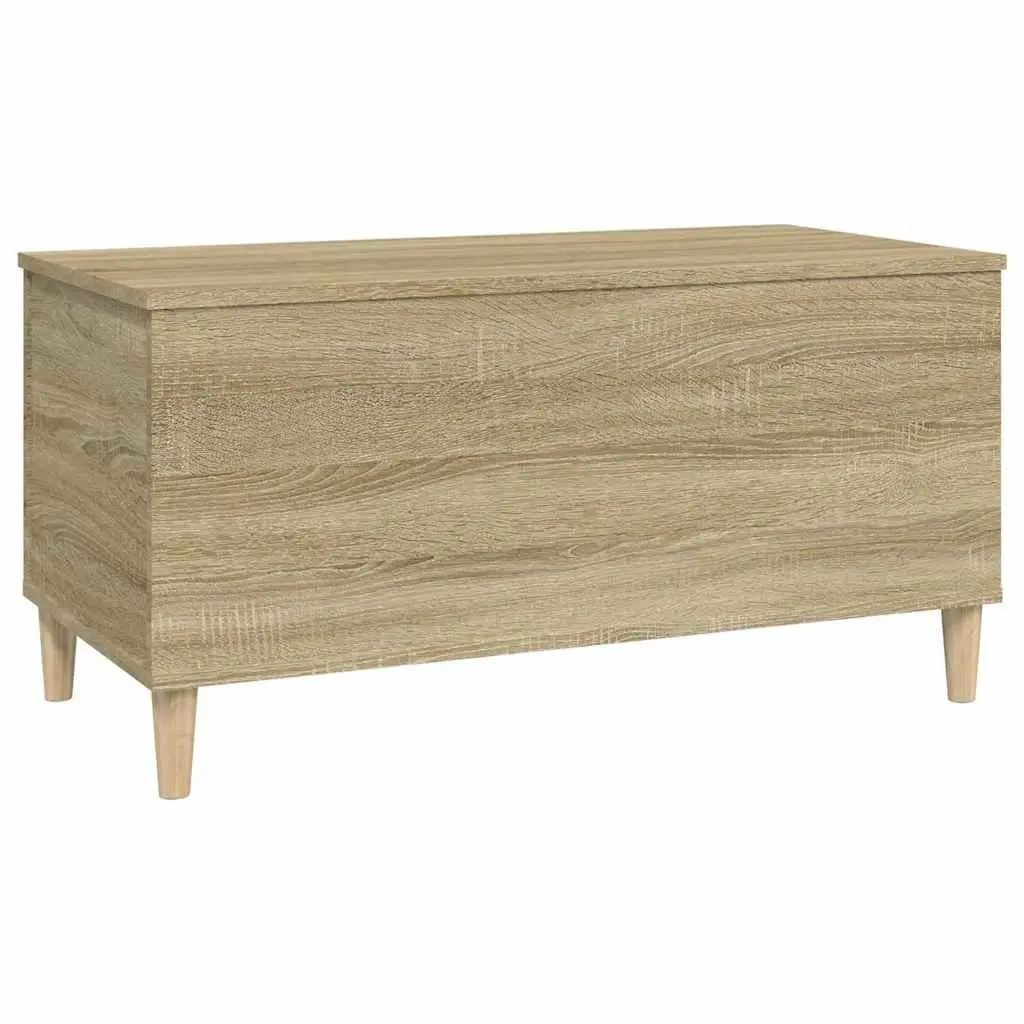 Lift-Top Coffee Table with Storage Compartment Brown Engineered Wood 90 x 44.5 x 45 cm