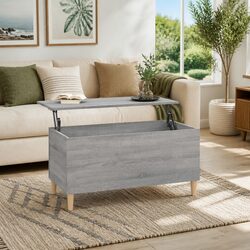 Your Stylish Grey Lift-Top Coffee Table Awaits