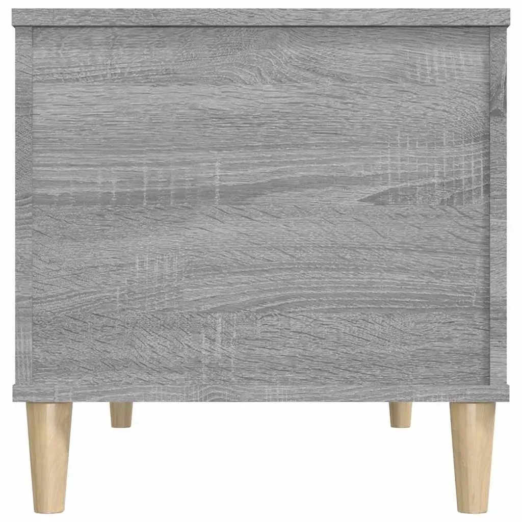 Lift-Top Coffee Table Grey Sonoma Engineered Wood Storage Compartment 90 x 44.5 x 45 cm