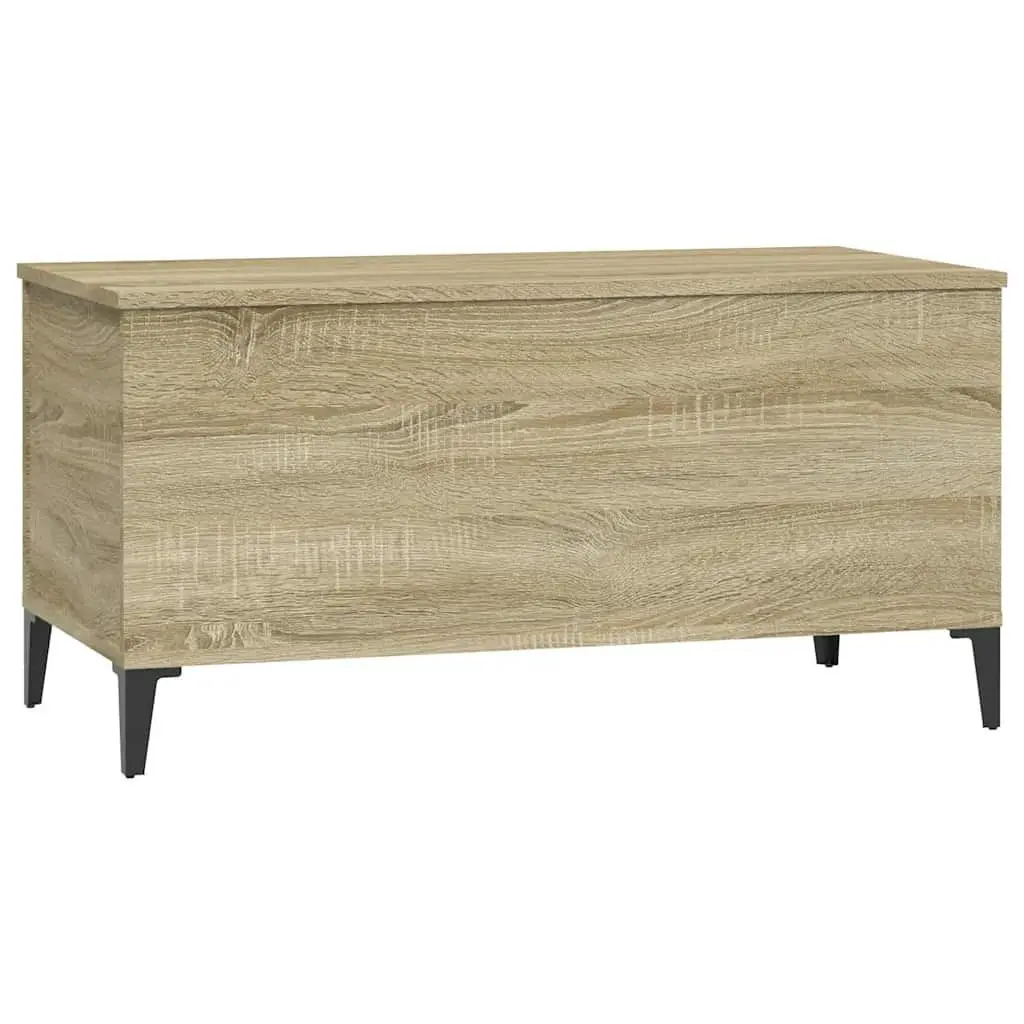 Coffee Table Lift Top Storage Brown Engineered Wood 90L x 44.5W x 45H cm