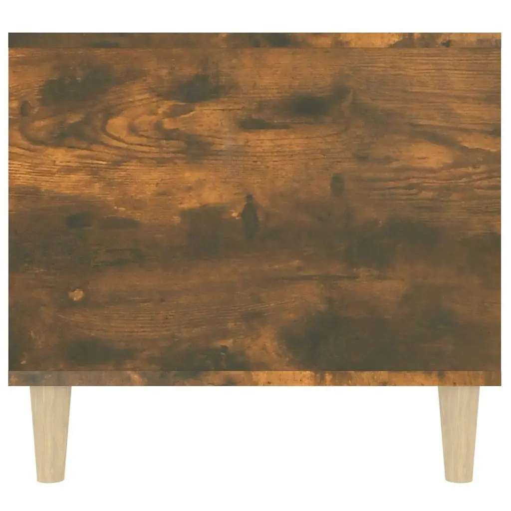 Coffee Table with Drawer Storage Smoked Oak 90L x 49W x 45H cm