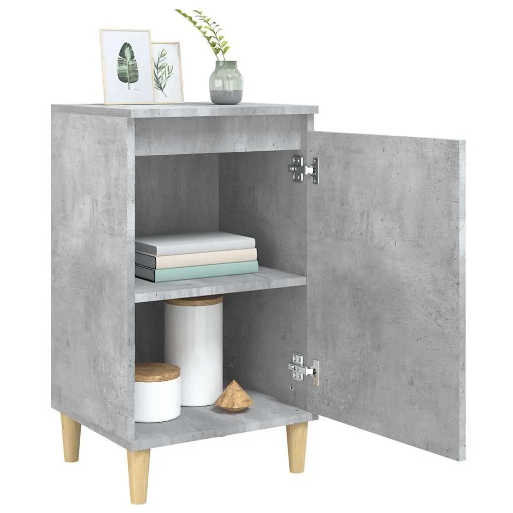 Grey Bedside Cabinets