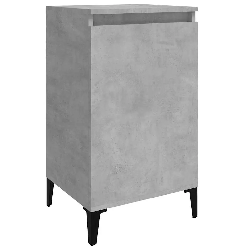 Bedside Cabinets Concrete Grey Nightstands 40 x 35 x 70 cm 2 pcs