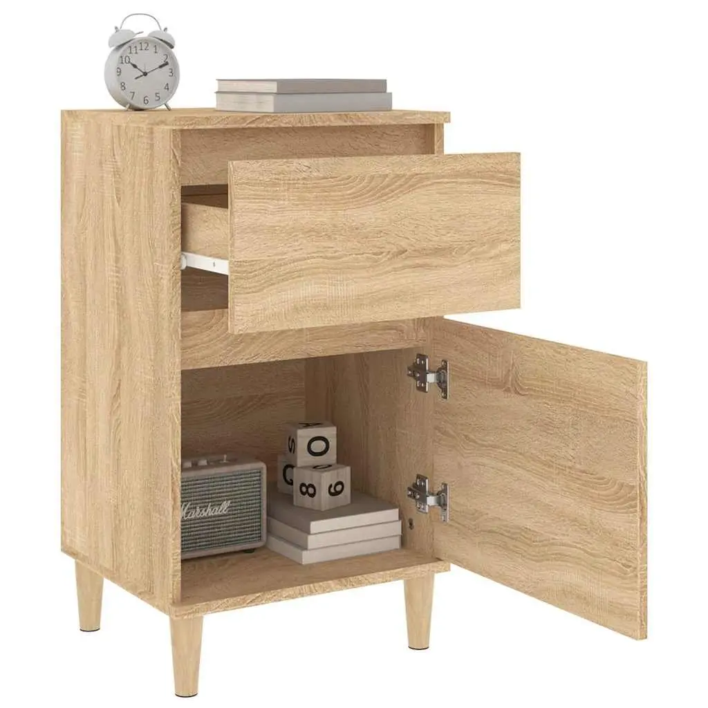 Bedside Cabinet in Brown