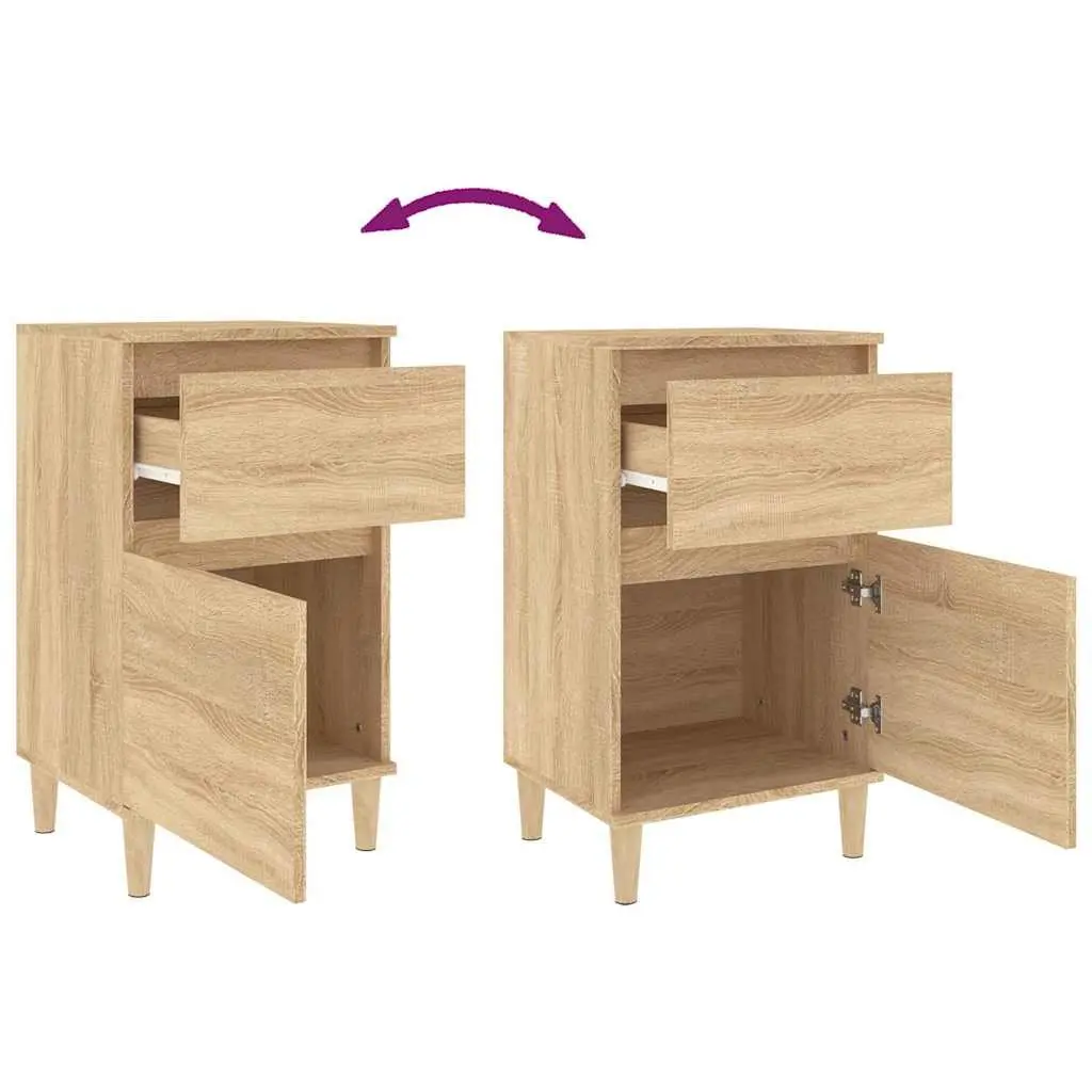 Bedside Cabinet in Brown