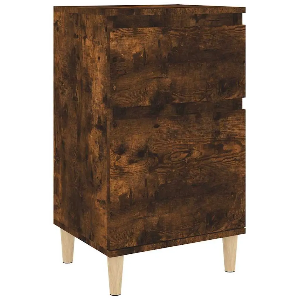 Brown Nightstand 40x35x70 cm
