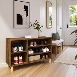 Your Friendly Brown Shoe Cabinet for Easy Organisation