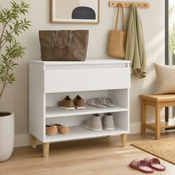 Your New White Shoe Cabinet 70x36x60 cm for Organizing