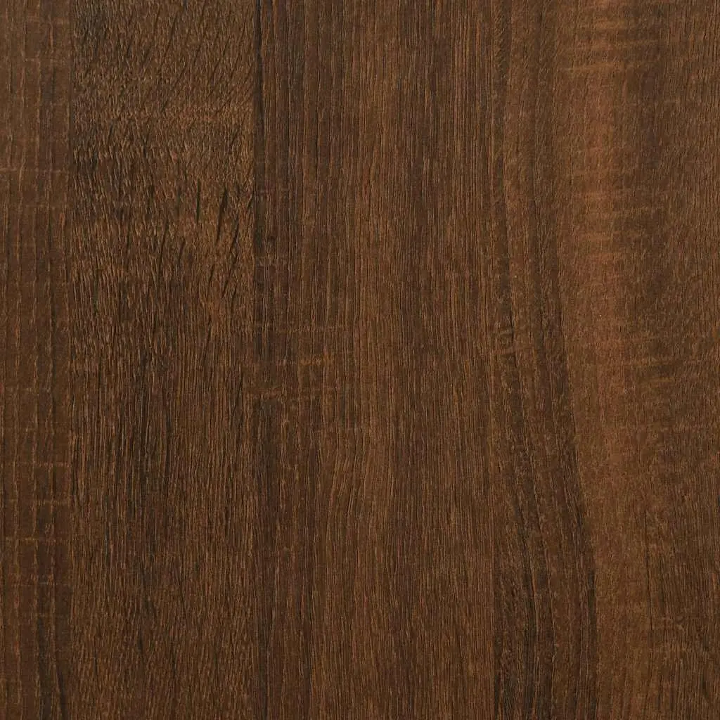 Bedside Cabinets 2 pcs Brown Oak Modern Nightstand Storage Cabinet 44x35x45 cm