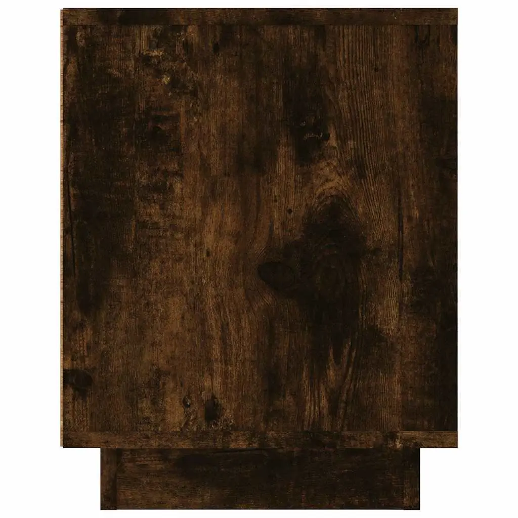 TV Cabinet Smoked Oak Brown Engineered Wood 80x35x45cm