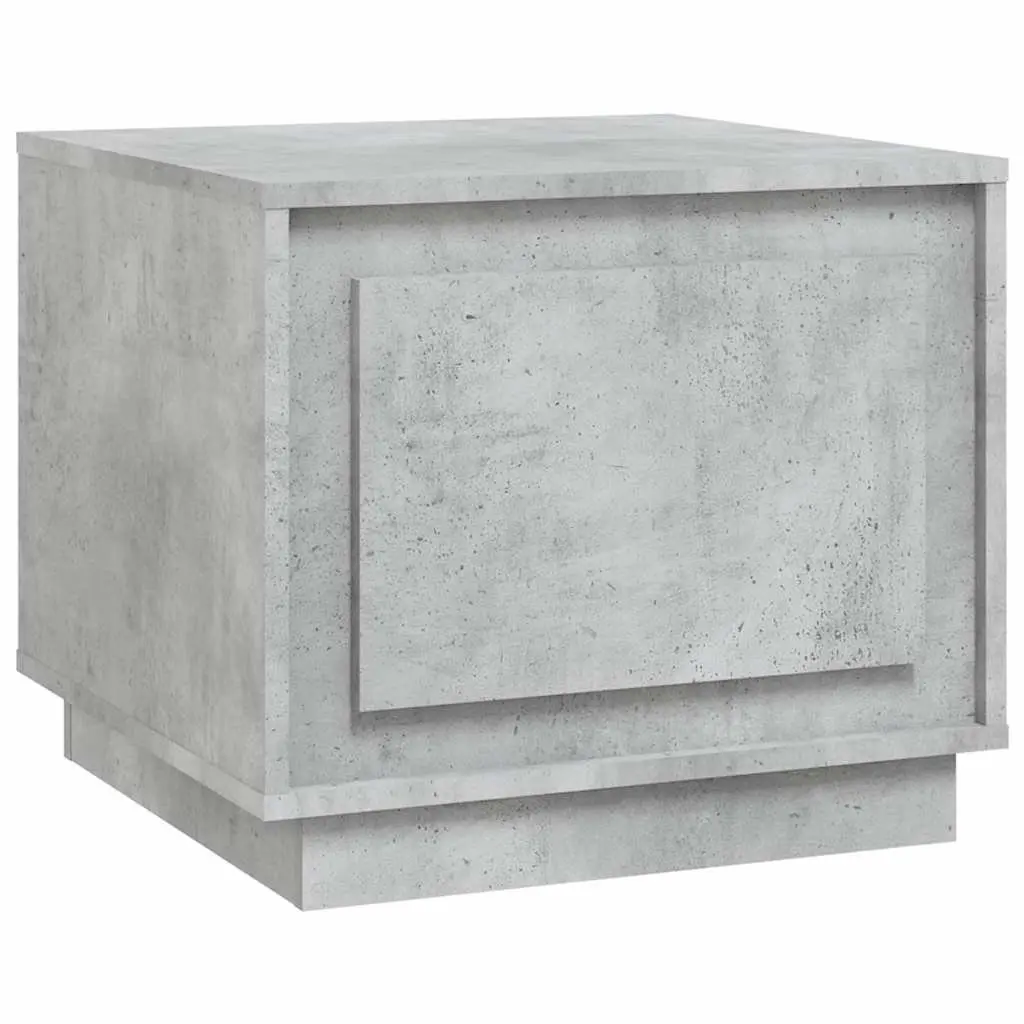 Grey Engineered Wood Coffee Table Storage Cabinet 51x50x44cm