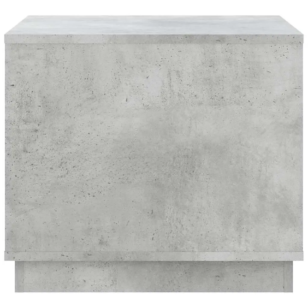 Grey Engineered Wood Coffee Table Storage Cabinet 51x50x44cm