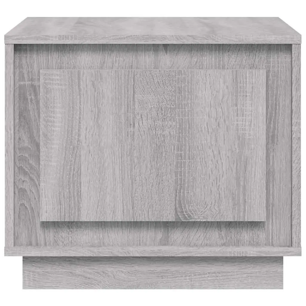 Coffee Table Grey Engineered Wood Storage Cabinet 51L x 50W x 44H cm