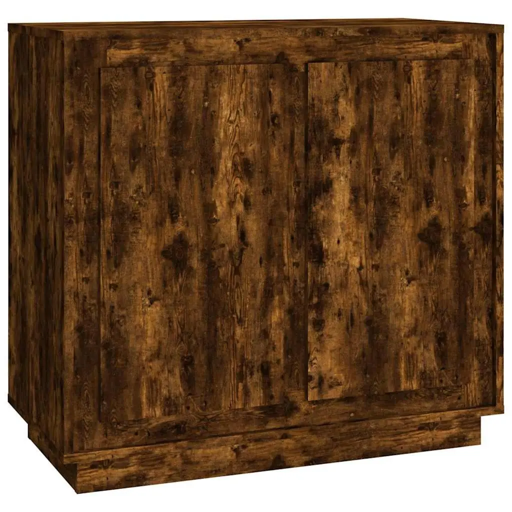 Storage Cabinet Engineered Wood Brown 80x34x75cm Sideboard Buffet