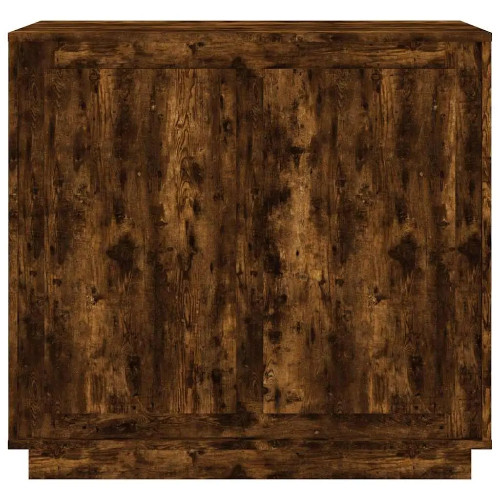 Storage Cabinet Engineered Wood Brown 80x34x75cm Sideboard Buffet