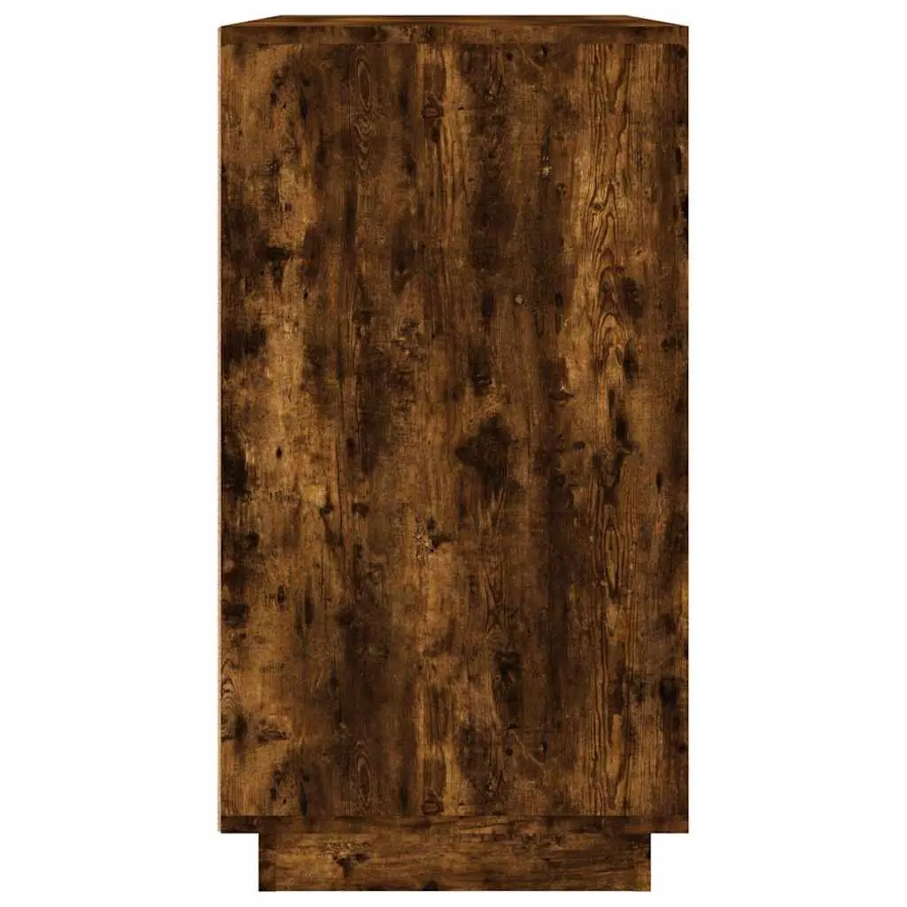 Storage Cabinet Engineered Wood Brown 80x34x75cm Sideboard Buffet
