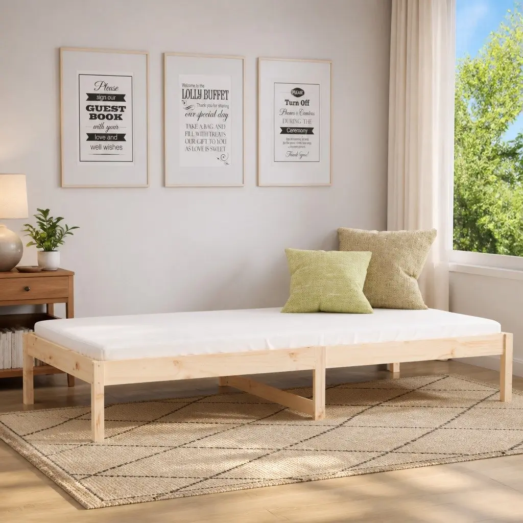 Day Bed Frame 90x190 cm for Living Space
