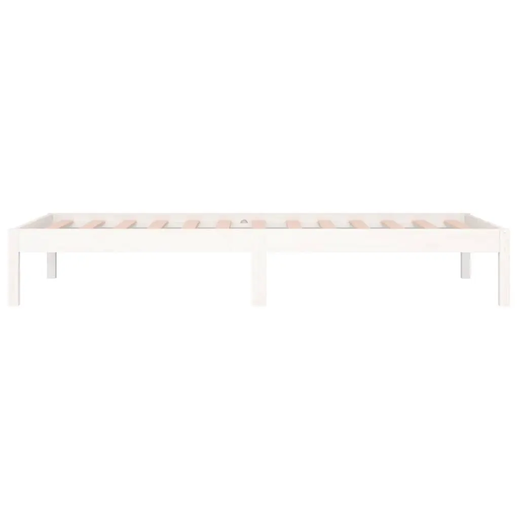 Day Bed Frame White 90x190cm Solid Pine Wood Sofa Bed Living Room Bedroom