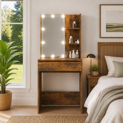 Your Friendly Dressing Table with LED Mirror