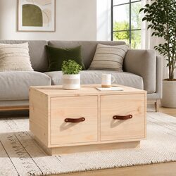 Your Perfect Coffee Table: 60x53x35 cm Brown Pine