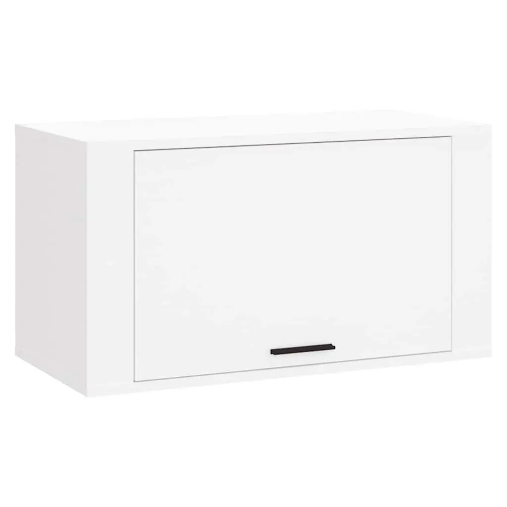 Wall-mounted Shoe Cabinet White Engineered Wood 70x35x38 cm