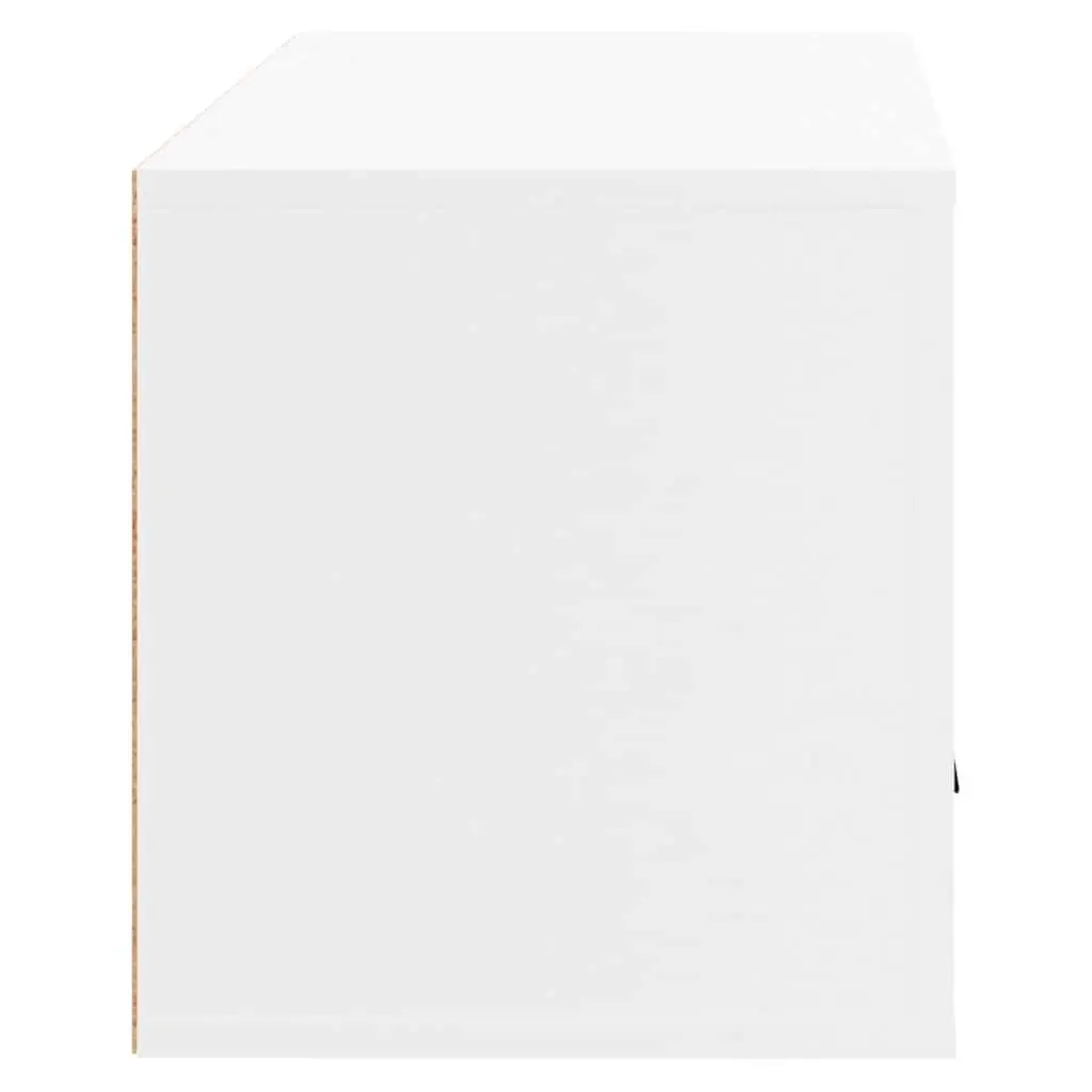 Wall-mounted Shoe Cabinet White Engineered Wood 70x35x38 cm