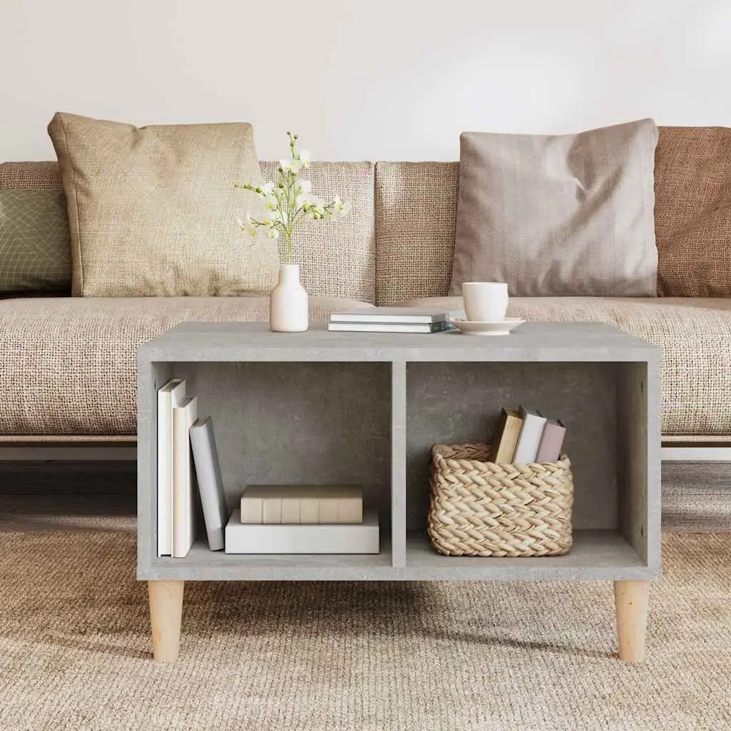 Grey Coffee Table with Ample Storage