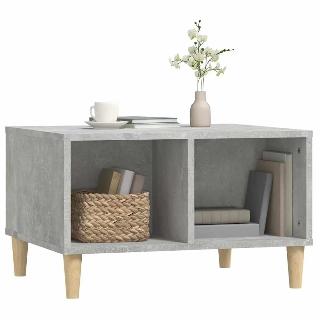 Grey Coffee Table with Ample Storage