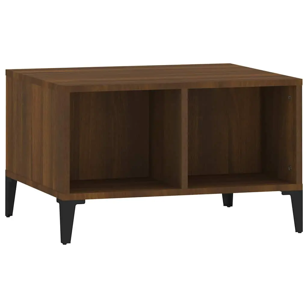Brown Oak Coffee Table