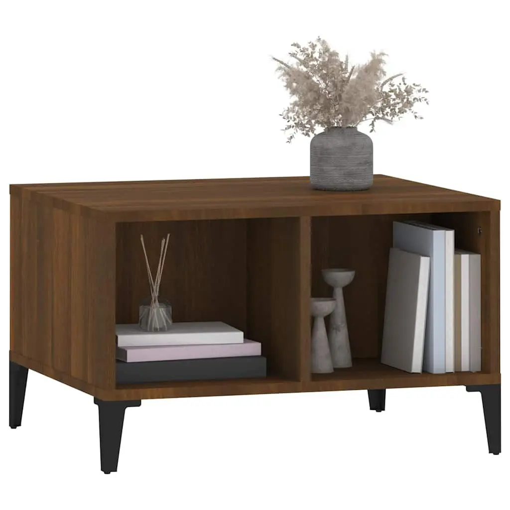 Brown Oak Coffee Table