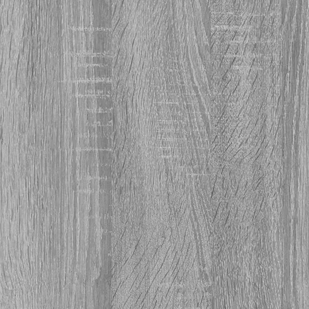 Coffee Table Industrial Grey Engineered Wood with Drawer Compartment 90 x 50 x 36.5 cm
