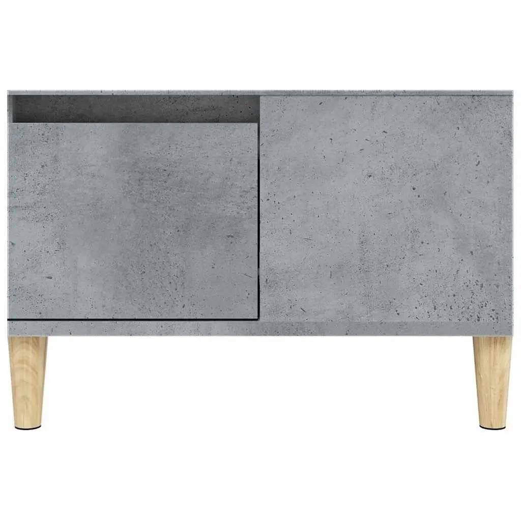 Grey Coffee Table 55x55x36.5cm with Storage