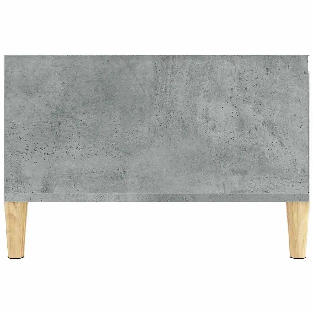Grey Coffee Table 55x55x36.5cm with Storage