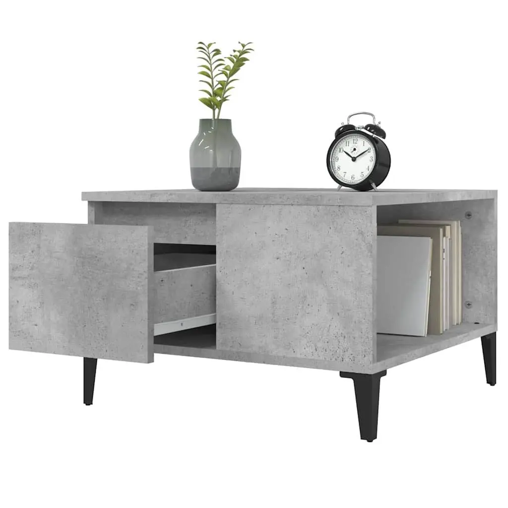 Grey Coffee Table with Storage Options