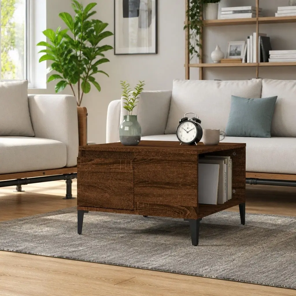 Brown Oak Coffee Table