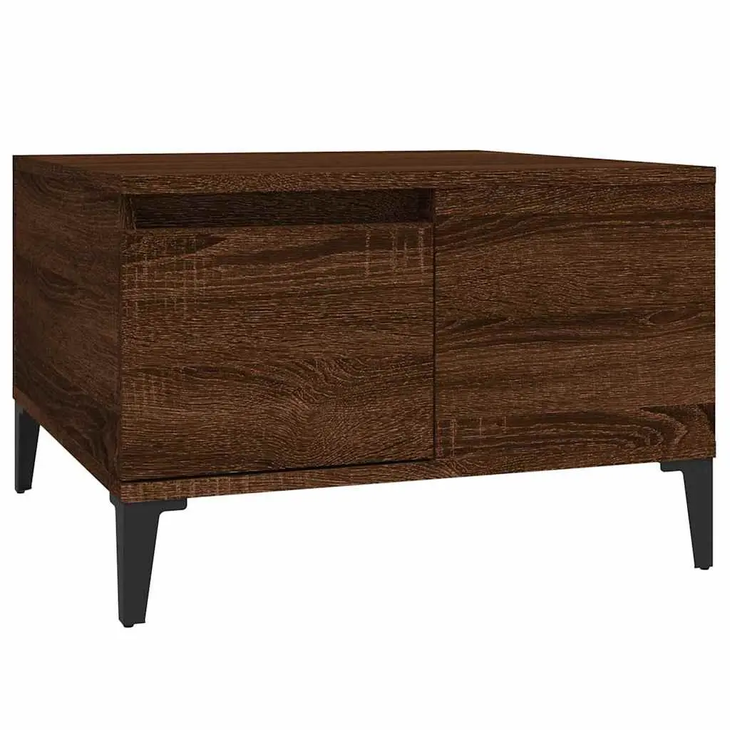 Brown Oak Coffee Table