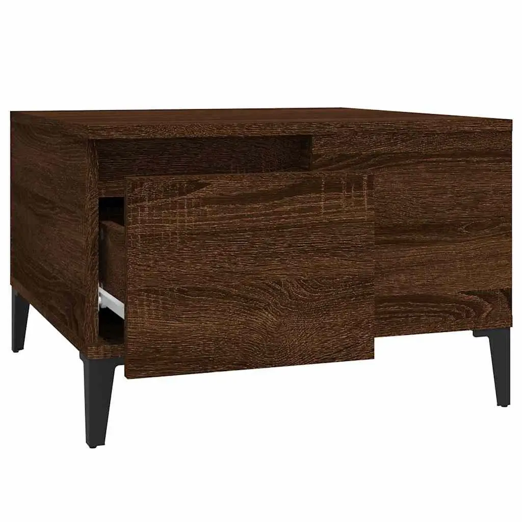 Brown Oak Coffee Table
