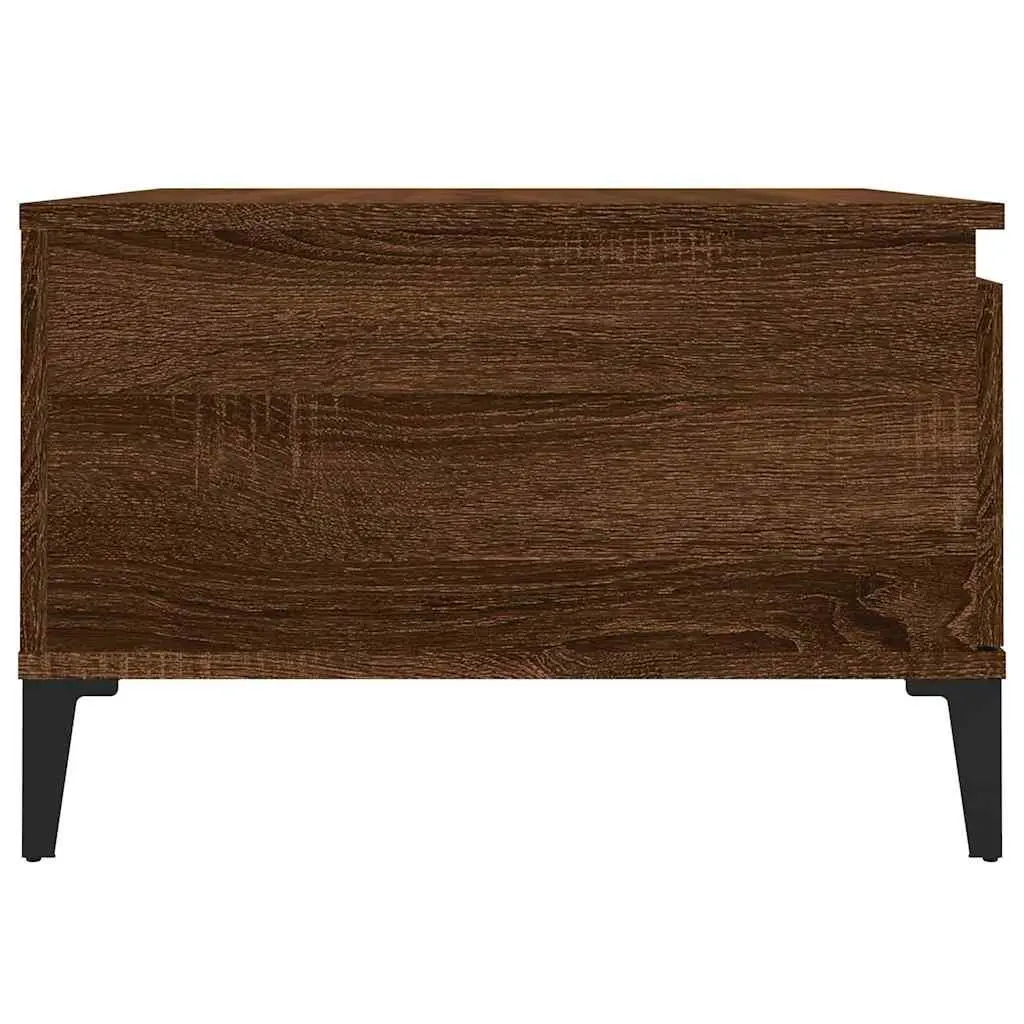 Brown Oak Coffee Table