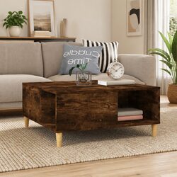 Your New Coffee Table with Storage in Brown Wood