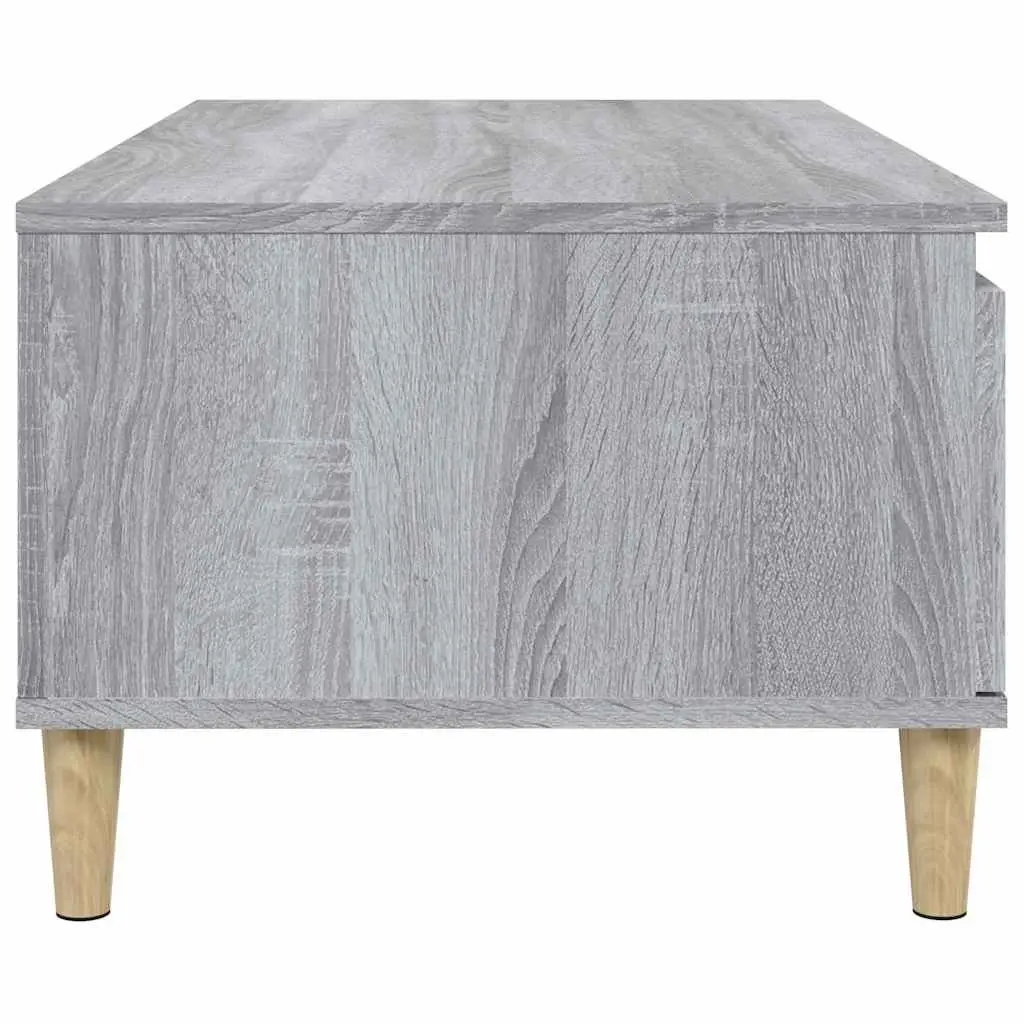 Coffee Table Grey Sonoma Engineered Wood Living Room Accent Table with Storage