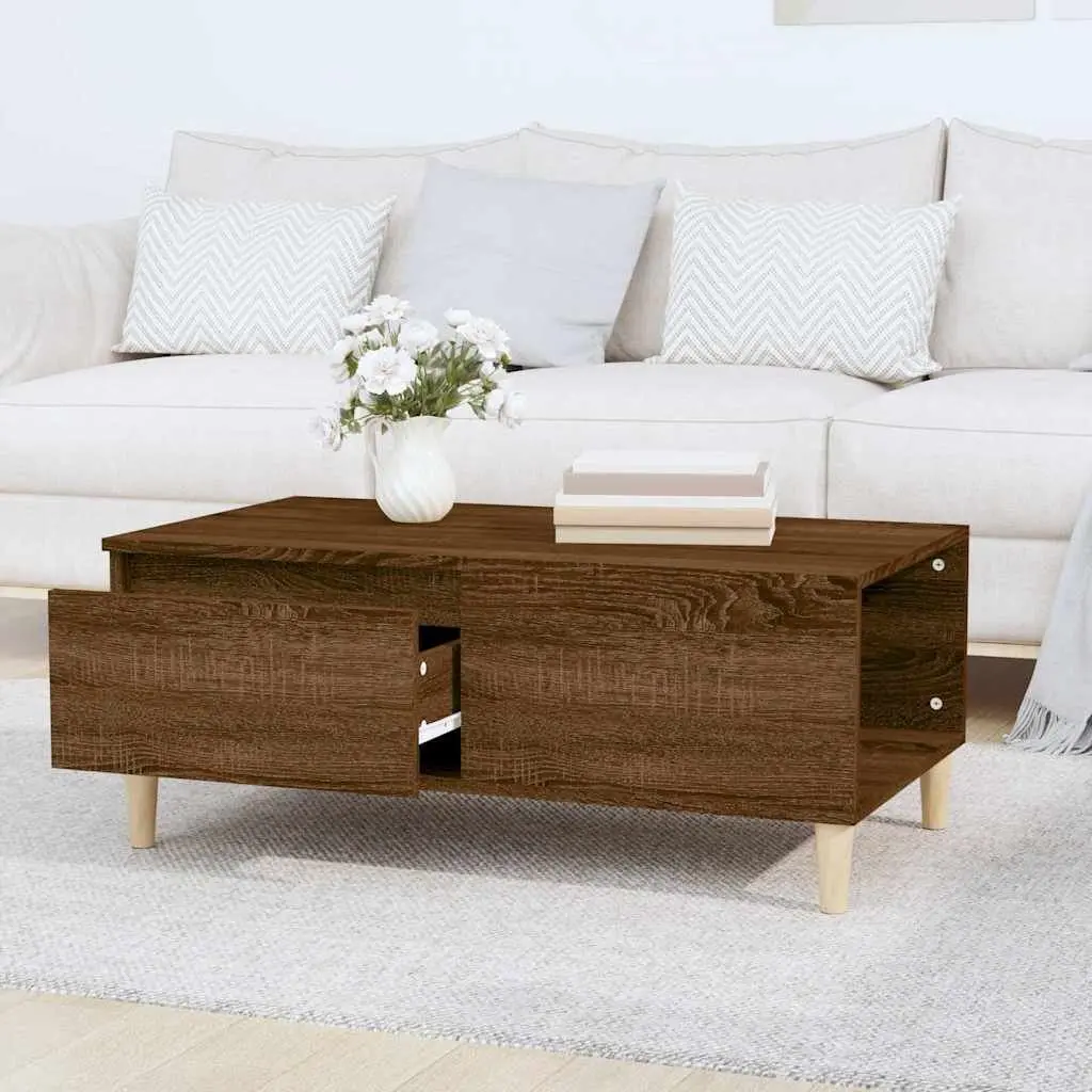 Coffee Table in Brown Oak