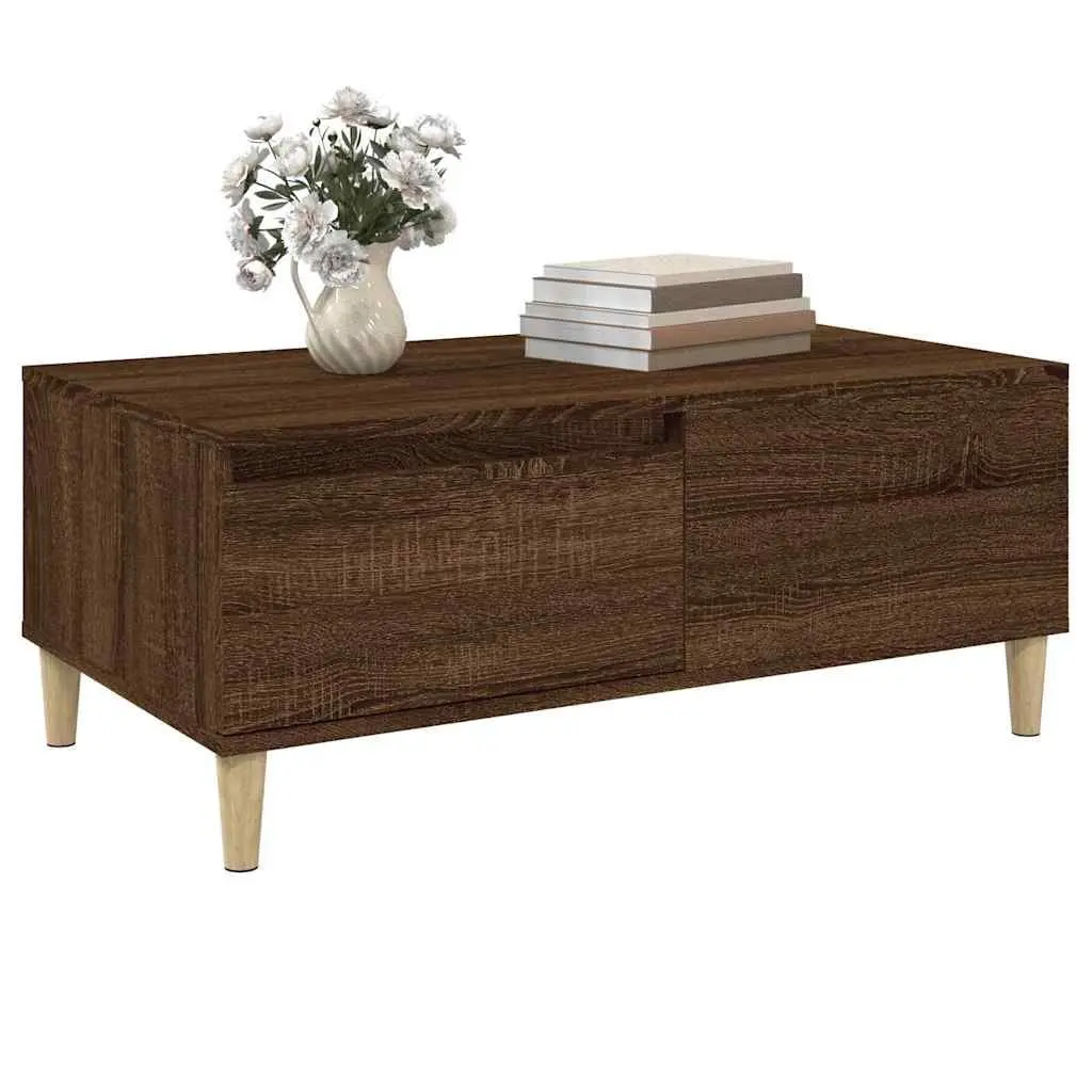 Coffee Table in Brown Oak