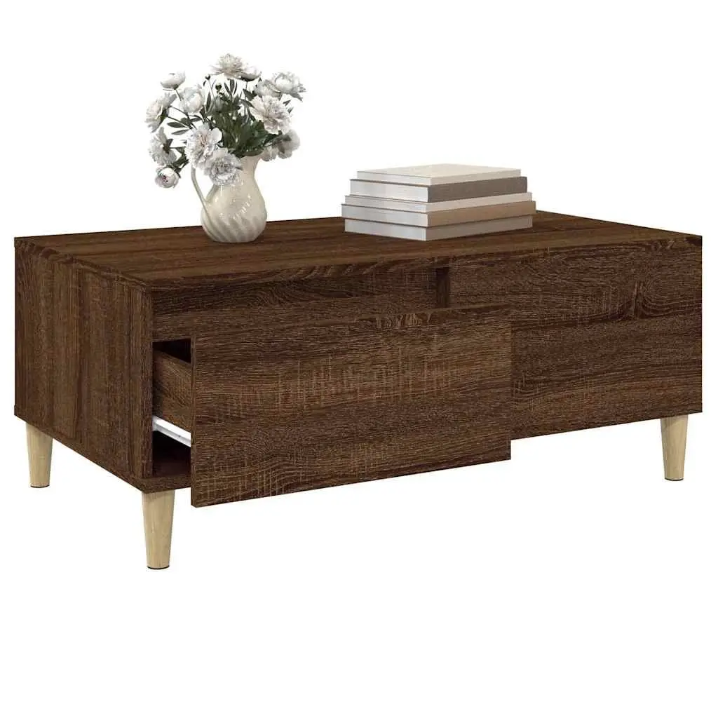 Coffee Table in Brown Oak