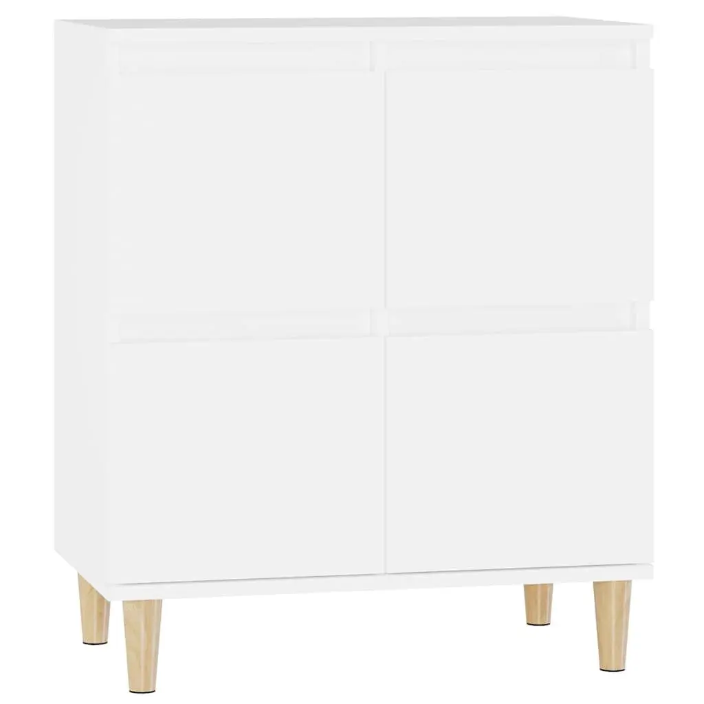 Sideboard White Engineered Wood 60x35x70 cm Storage Cabinet
